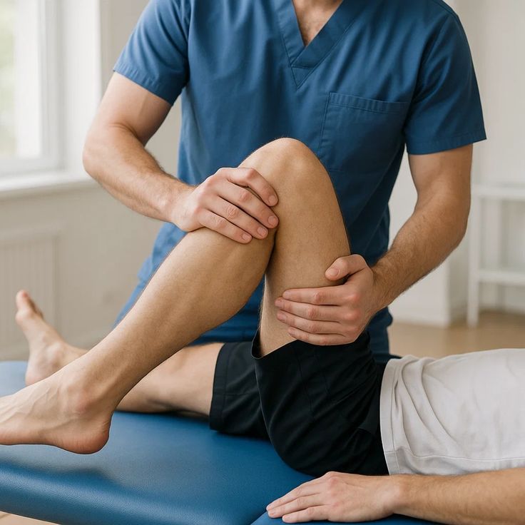 Terapia física en articulaciones, rodilla y hombro